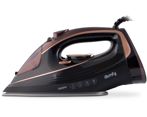 Утюг Domfy DSC-EI605 2600Вт черный/золотистый