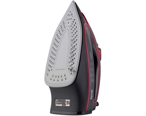 Утюг Domfy DSC-EI606 2600Вт черный/красный