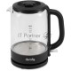Чайник электрический Domfy DSB-EK304 1.7л. 2200Вт черный (корпус: стекло)