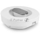 Чайник электрический Domfy DSW-EK505 1.9л. 3000Вт белый/прозрачный (корпус: стекло)