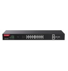 IP-COM G1120P-16-250W Неуправляемый PoE коммутатор с 16 Гигабитными портами PoE и 2 SFP портами
