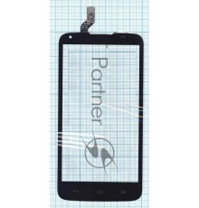 Сенсорное стекло (тачскрин) для Huawei Ascend G710, черное