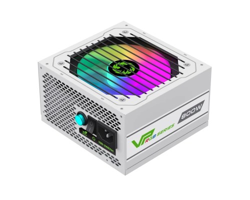 [Блоки питания] GameMax Блок питания ATX 800W VP-800-RGB WHITE 80+, Ultra quiet