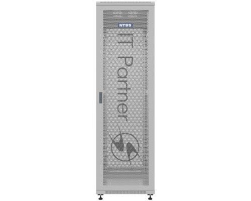 Шкаф серверный NTSS Премиум (NTSS-R22U60100PD/PD) напольный 22U 600x1000мм пер.дв.перфор. задн.дв.перфор. 900кг серый IP20 сталь