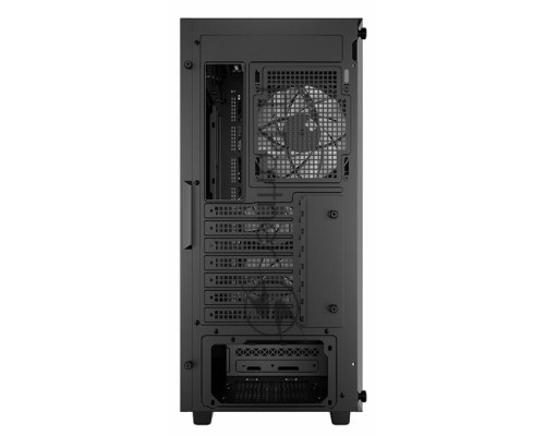 Компьютерный корпус Deepcool CC560 ARGB V2 без БП, боковое окно (закаленное стекло), 3x120мм ARGB LED вентилятор спереди и 1x120мм ARGB LED вентилятор сзади, черный, ATX
