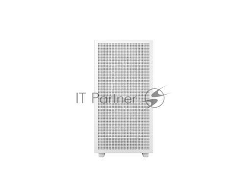 Компьютерный корпус Deepcool CH360 WH без БП, боковое окно (закаленное стекло), 2x140мм ARGB LED вентилятор спереди и 1x120мм ARGB LED вентилятор сзади, белый, mATX