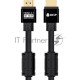 Кабель GCR 1.0m HDMI 2.1, черный, 8K 60Hz, 4K 144Hz, динамический HDR, 4:4:4, Ultra HD, 48.0 Гбит/с, 3 Х экран, ферритовые фильтры, GCR-53659
