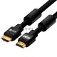 Кабель GCR 1.0m HDMI 2.1, черный, 8K 60Hz, 4K 144Hz, динамический HDR, 4:4:4, Ultra HD, 48.0 Гбит/с, 3 Х экран, ферритовые фильтры, GCR-53659