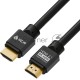 Кабель GCR 2.0m HDMI 2.1, черный, 8K 60Hz, 4K 144Hz, динамический HDR, 4:4:4, Ultra HD, 48.0 Гбит/с, 2 Х экран, армирование, GCR-55551