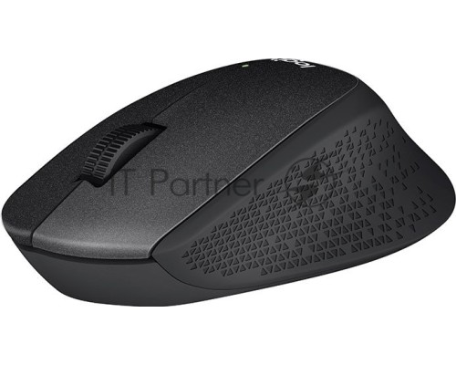 Мышь беспроводная Logitech M330 SILENT PLUS черный, 1000 dpi, радиоканал, USB, кнопки - 3