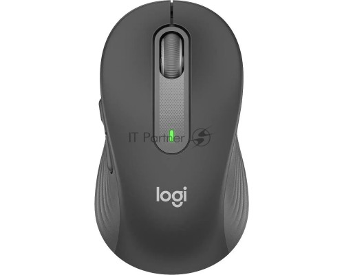 Мышь беспроводная Logitech Signature M650 графитовый, 4000 dpi, радиоканал, Bluetooth, USB, кнопки - 5