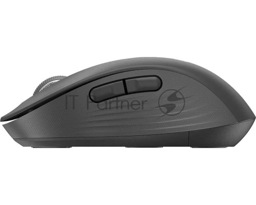 Мышь беспроводная Logitech Signature M650 графитовый, 4000 dpi, радиоканал, Bluetooth, USB, кнопки - 5