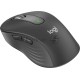 Мышь беспроводная Logitech Signature M650 графитовый, 4000 dpi, радиоканал, Bluetooth, USB, кнопки - 5