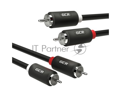 Кабель GCR 1.5m аудио 2 х RCA / 2 х RCA , черный, GCR-54126 Кабель GCR 1.5m аудио 2 х RCA / 2 х RCA , черный, GCR-54126