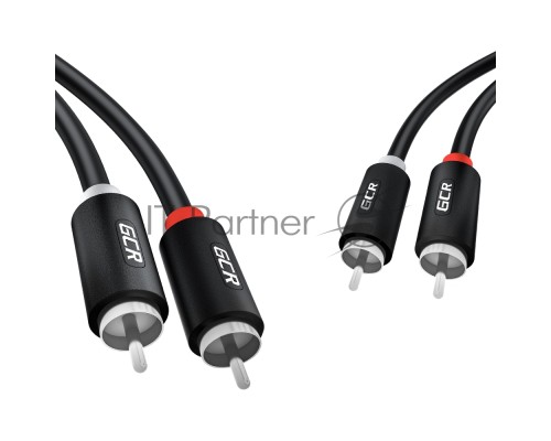 Кабель GCR 1.5m аудио 2 х RCA / 2 х RCA , черный, GCR-54126 Кабель GCR 1.5m аудио 2 х RCA / 2 х RCA , черный, GCR-54126