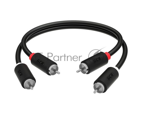 Кабель GCR 1.5m аудио 2 х RCA / 2 х RCA , черный, GCR-54126 Кабель GCR 1.5m аудио 2 х RCA / 2 х RCA , черный, GCR-54126