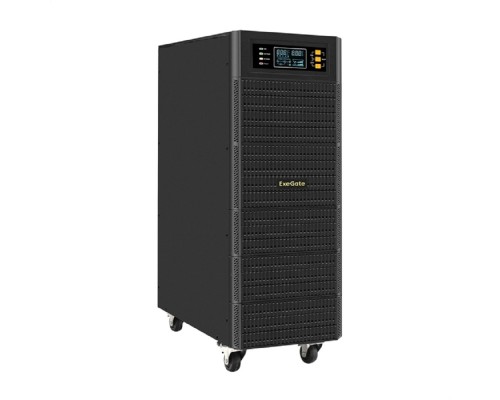 [ИБП] Exegate EX296954RUS ИБП On-line ExeGate PowerExpert TL-575-10kVA.240V.LCD.AVR.T.USB.RS232.SNMP <10000VA/10000W, On-Line, PF=1, LCD, клеммы, RS232, USB, SNMP-slot, встроенные батареи 12V 7.2Ah -20шт, в