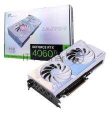 Видеокарта Colorful GeForce RTX 4060 Ti Ultra W DUO OC 8GB-V 128-bit GDDR6 DPx3 HDMI 2FAN RTL