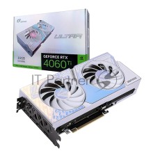 Видеокарта Colorful GeForce RTX 4060 Ti Ultra W DUO OC 16GB-V 128-bit GDDR6 DPx3 HDMI 2FAN RTL