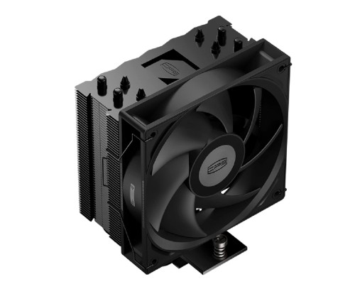 [Вентиляторы] Кулер PCCooler RT400 BK  S115X/1200/1700/1851/AM4/AM5 (TDP 235W, 1x120mm PWM FAN, 4 тепловые трубки 6мм, 500-2200RPM, 32dBa)