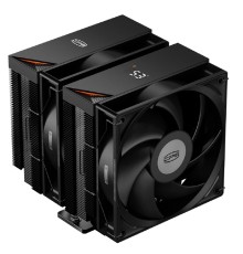 Кулер PCCooler RT620 Digital BK  S115X/1200/1700/1851/AM4/AM5 (TDP 265W, 2x120mm PWM FAN, 6 тепловых трубок 6мм, 500-2200RPM, 28-32dBa)