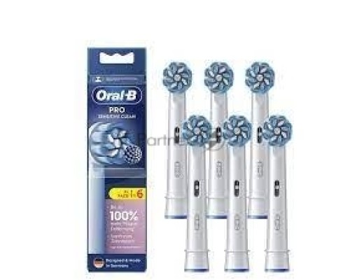 Насадка для зубной щетки ORAL-B PRO SENSITIVE CLEAN 6PC