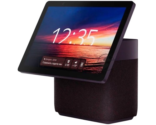 Умная колонка с дисплеем Яндекс Станция Дуо Макс, Zigbee, 60Вт, с голосовым ассистентом Алиса на YaGPT, красный (YNDX-00055RED)
