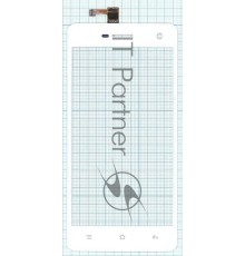 Сенсорное стекло (тачскрин) для OPPO Mirror R819, белое