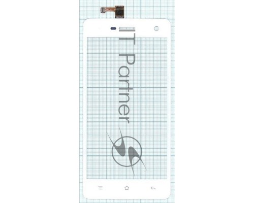 Сенсорное стекло (тачскрин) для OPPO Mirror R819, белое