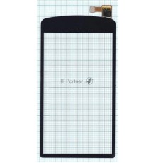Сенсорное стекло (тачскрин) для OPPO N1 mini, черное