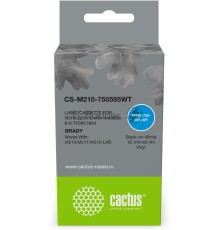 Картридж ленточный Cactus CS-M210-750595WT M210-750-595-WT для Brady M210/M211/M210-LAB