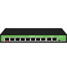 Digma DSP208F-2F-T120 Коммутатор V1 (L2) 10х100Мбит/с 8PoE 8PoE+ 120W неуправляемый