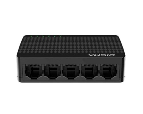 [Сетевое оборудование] Digma DSW-305FE Коммутатор (L2) 5х100Мбит/с неуправляемый
