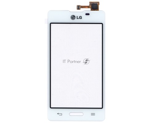 Сенсорное стекло (тачскрин) для LG Optimus L5 II E450 E460, белое