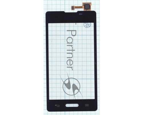 Сенсорное стекло (тачскрин) для LG Optimus L5 II E450 E460, черное