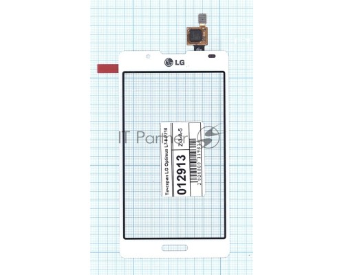 Сенсорное стекло (тачскрин) для LG Optimus L7 II P710, белое