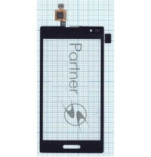 Сенсорное стекло (тачскрин) для LG Optimus L9 (P769), черное