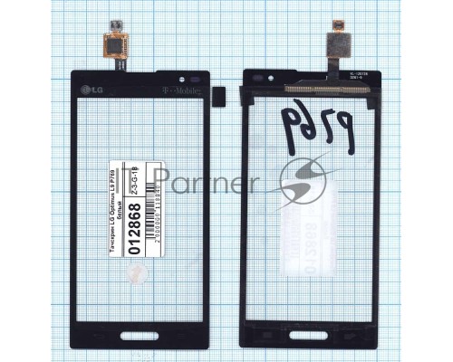 Сенсорное стекло (тачскрин) для LG Optimus L9 (P769), черное