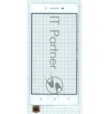 Сенсорное стекло (тачскрин) для OPPO F1, белое