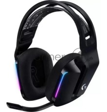 Наушники с микрофоном Logitech G733 Lightspeed черный мониторные Radio оголовье (981-000867)