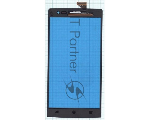 Сенсорное стекло (тачскрин) для OPPO Find 7 / Find 7a, черное