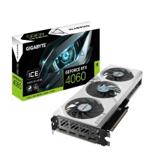 Видеокарта Gigabyte GV-N4060EAGLEOC ICE-8GD NV RTX4060 8Gb 128bit GDDR6 2595/18000/HDMIx