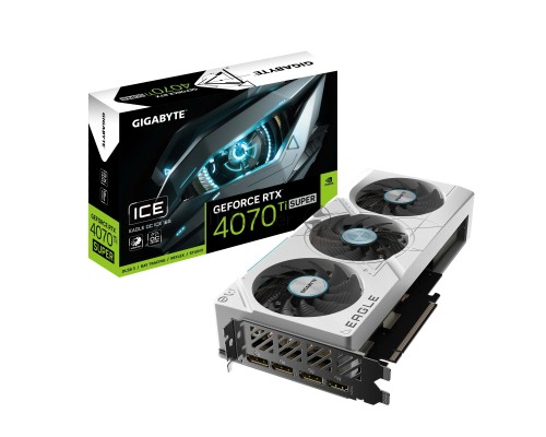 Видеокарта Gigabyte GV-N407TSEAGLEOCICE-16GD NV RTX4070TI Super 16Gb 256bit GDDR6X 2670/21