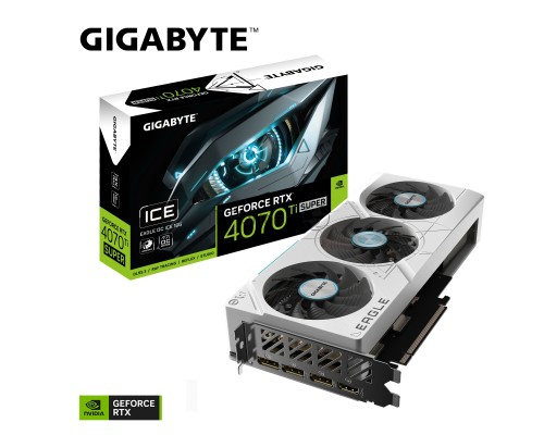 Видеокарта Gigabyte GV-N407TSEAGLEOCICE-16GD NV RTX4070TI Super 16Gb 256bit GDDR6X 2670/21