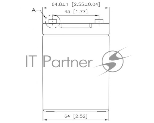Аккумулятор CSB GPL1272 F2