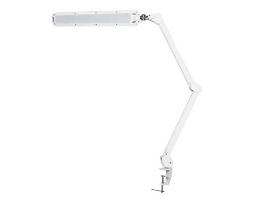 [Светодиодные лампы] Rexant (31-0408) Лампа настольная бестеневая, струбцина, ECO light, 90 SMD LED, сенсорный диммер, белая 