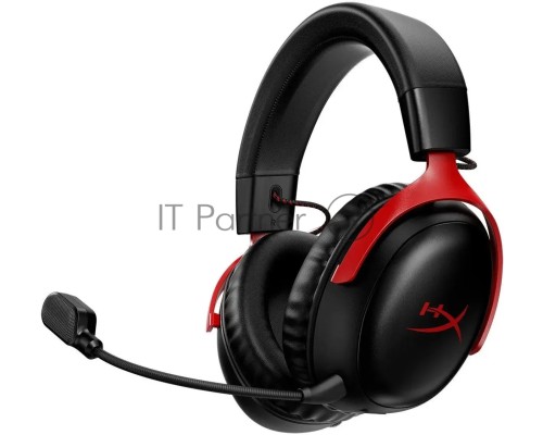 Наушники с микрофоном HyperX Cloud III черный/красный мониторные Radio оголовье (77Z46AA)