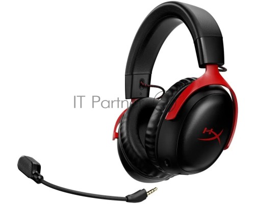 Наушники с микрофоном HyperX Cloud III черный/красный мониторные Radio оголовье (77Z46AA)