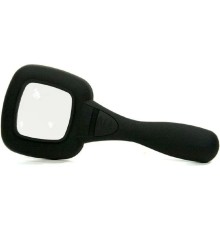 Rexant (12-0406) Лупа ручная, увеличение 4х, квадратная 50х40мм, с подсветкой 6LED, черная 