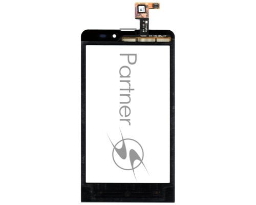 Сенсорное стекло (тачскрин) для LG OPTIMUS LTE Tag, черное